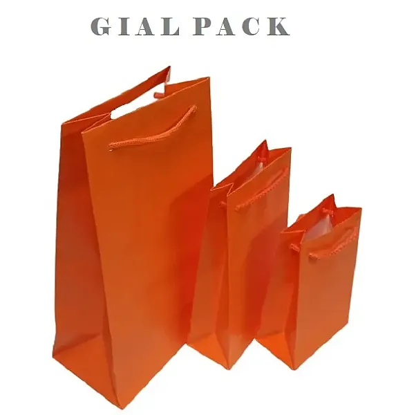 ΤΣΑΝΤΑ ΧΑΡΤΙΝΗ ΠΟΡΤΟΚΑΛΙ